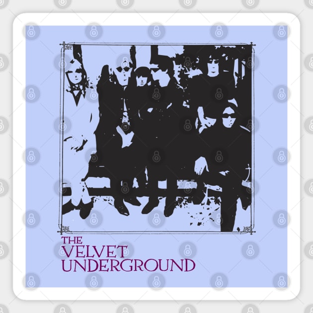 The Velvet Underground Magnet by FigAlert
